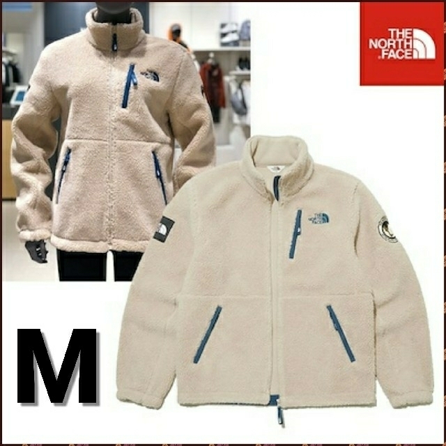 新作！M ノースフェイス リモフリース ベージュ THE NORTH FACE