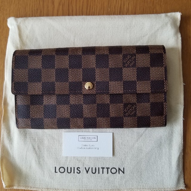 超人気新品 LOUIS VUITTON 新品未使用 ルイヴィトン ダミエ 長財布