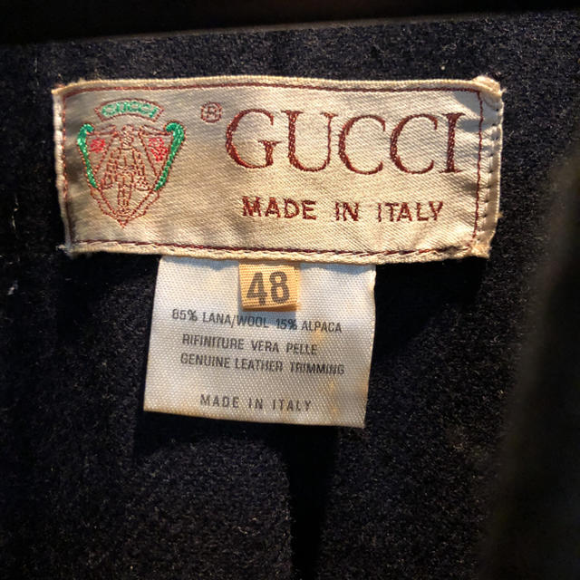 Gucci(グッチ)のGUCCI グッチ ピーコート vintage 90's 確実正規品 メンズのジャケット/アウター(ピーコート)の商品写真