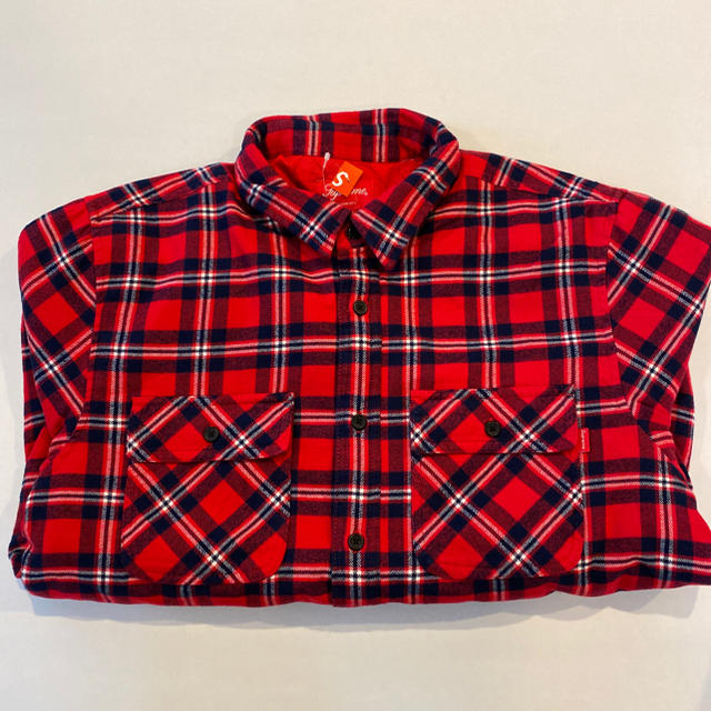 Supreme Arc Logo Shirt Red / アーチロゴ ネルシャツ 2