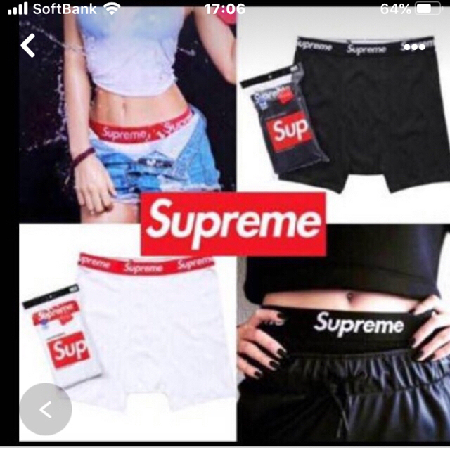 Supreme(シュプリーム)のSupreme Hanes Boxer Briefs ボクサーブリーフ メンズのアンダーウェア(ボクサーパンツ)の商品写真