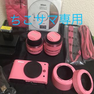 ニコン(Nikon)のNikon 1 J1 ダブルズームキット　ピンクスペシャル(ミラーレス一眼)