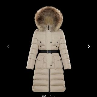 モンクレール(MONCLER)のモンクレール 今季ベージュ00サイズ 新品同様 正規品 (ダウンコート)