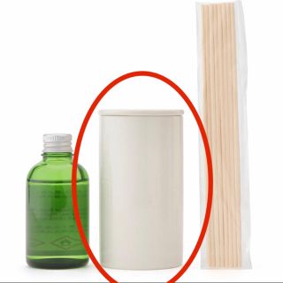 ムジルシリョウヒン(MUJI (無印良品))の無印良品インテリアフレグランス　磁器ホルダー(アロマグッズ)