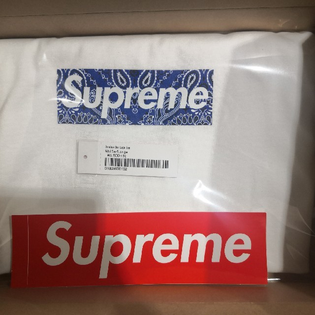 L bandana box logo tee supreme