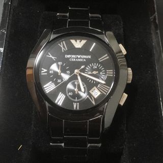 エンポリオアルマーニ(EMPORIO ARMANI)の【EMPORIO ARMANI】CERAMICA AR1400(腕時計(アナログ))