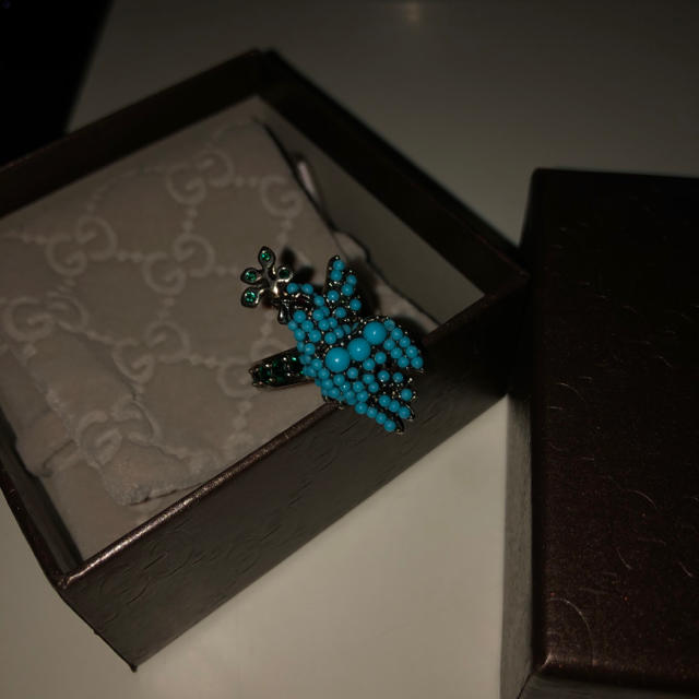 Gucci - GUCCI blue bird ringの通販 by あ