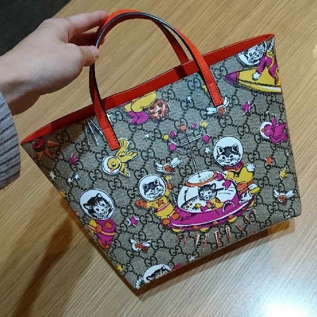 Gucci - GUCCI チルドレン トート スペースキャットの通販 by ◎おまとめ購入お値下げします◎