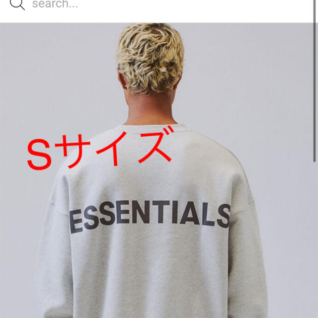 FEAR OF GOD(フィアオブゴッド)のessntials craw neck sweatshirt レディースのトップス(トレーナー/スウェット)の商品写真