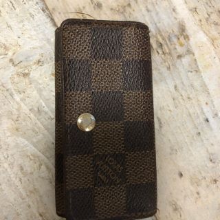 ルイヴィトン(LOUIS VUITTON)のダミエ　キーケース　4連　(キーケース)