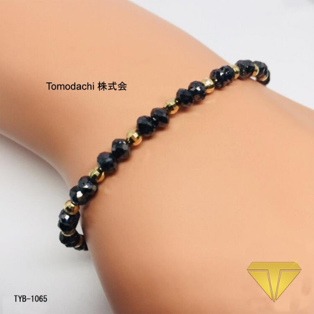 K18WG ブラックダイヤモンド ブレスレット - www.conacultrandafirilor.ro