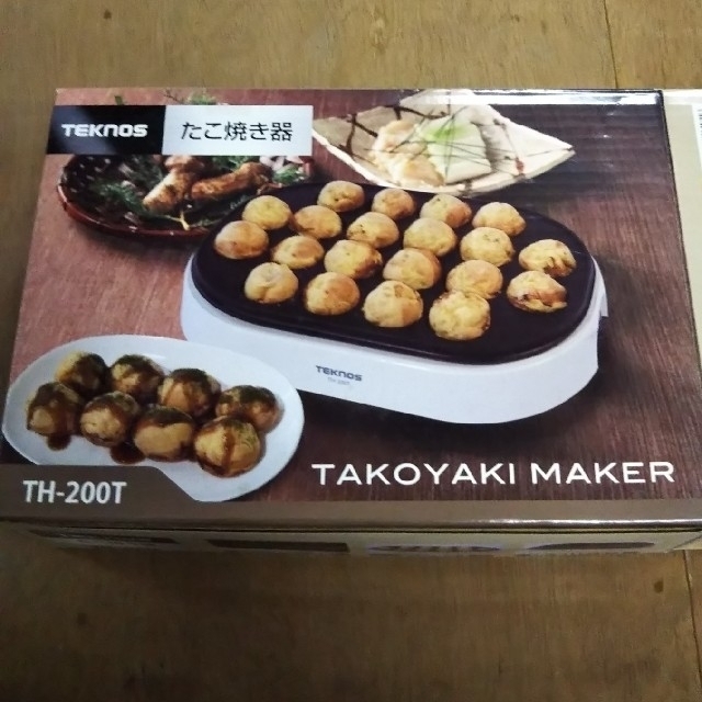 たこ焼き器  TEKNOS  新品未使用 スマホ/家電/カメラの調理家電(たこ焼き機)の商品写真