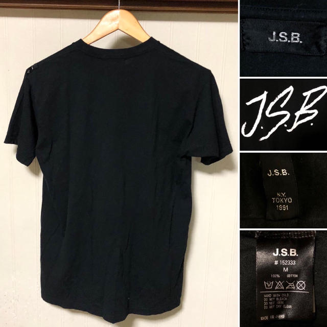 三代目 J Soul Brothers(サンダイメジェイソウルブラザーズ)の美品❗️J.S.B. 初期ロゴ Tシャツ メンズのトップス(Tシャツ/カットソー(半袖/袖なし))の商品写真