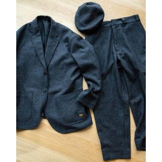 ディッキーズ(Dickies)のXL TRIPSTER Dickies セットアップ ツイード グレー(テーラードジャケット)