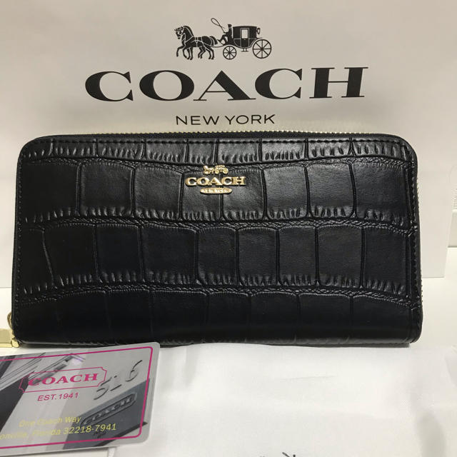 COACH(コーチ)の【大人気】高級感   COACH コーチ 長財布 レディースのファッション小物(財布)の商品写真