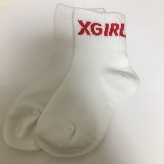 エックスガール(X-girl)の新品☆X-girl キッズ　靴下　ソックス　(靴下/タイツ)