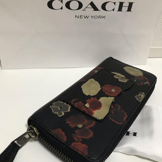 COACH(コーチ)の【大人気】フラワーCOACH コーチ 長財布 レディースのファッション小物(財布)の商品写真