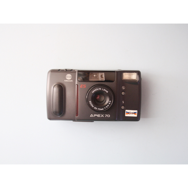 KONICA MINOLTA(コニカミノルタ)の完動品 MINOLTA APEX 70 コンパクトフィルムカメラ スマホ/家電/カメラのカメラ(フィルムカメラ)の商品写真