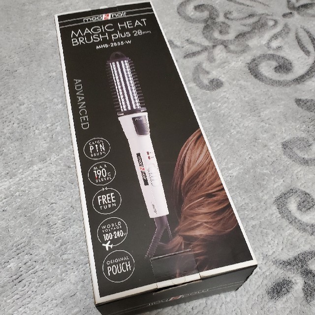 ☆期間限定値下げ☆モッズヘア☆magic heat brush+ ヘアアイロン スマホ/家電/カメラの美容/健康(ヘアアイロン)の商品写真