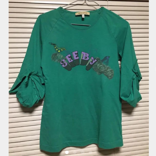 SEE BY CHLOE(シーバイクロエ)のシーバイクロエ　カットソー　Tシャツ レディースのトップス(Tシャツ(長袖/七分))の商品写真