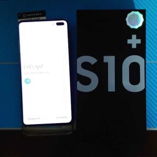 ギャラクシー(Galaxy)のGalaxy S10＋ Prism White 128 GB SIMフリー(スマートフォン本体)