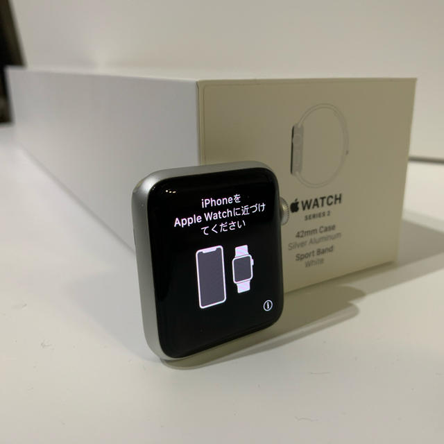 Apple(アップル)の【美品】【値下げ対応可】apple watch series2 42mm スマホ/家電/カメラのスマホ/家電/カメラ その他(その他)の商品写真