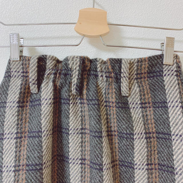 GRL(グレイル)の🌹フリンジヘムチェックタイトスカート🌹 レディースのスカート(ロングスカート)の商品写真