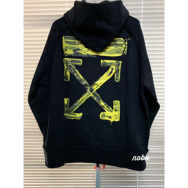 新品【 OFF-WHITE 】ARROWS HOODIE XXL オーバーサイズ