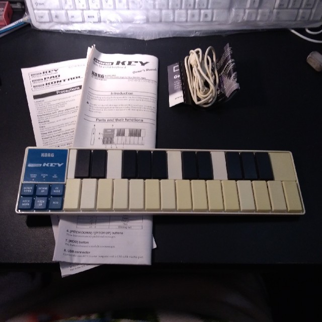 KORG(コルグ)のジャンク品＊KORG nano KEY 楽器のDTM/DAW(MIDIコントローラー)の商品写真