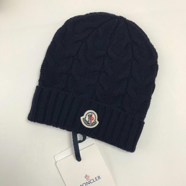 MONCLER - モンクレールのニット帽の通販 by はぴさん's shop｜モンクレールならラクマ