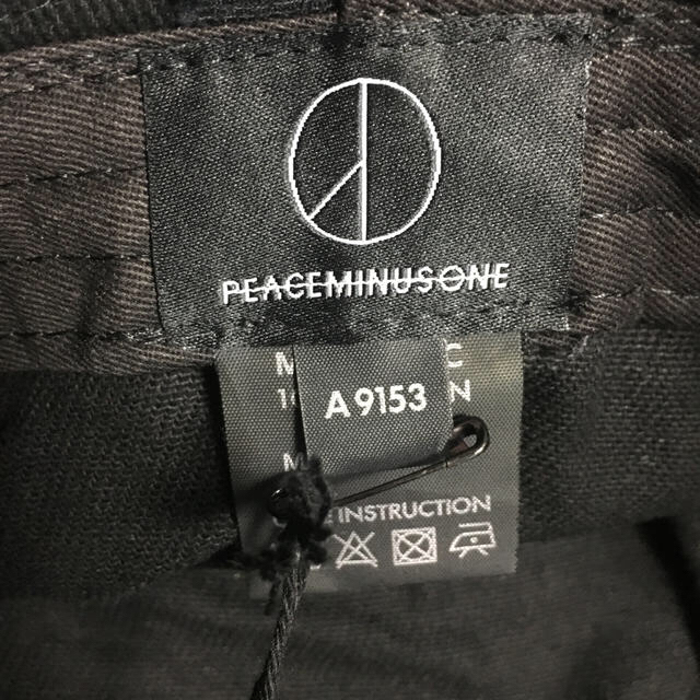 peaceminusone 初期バケットハット 黒 peaceminusone 初期バケットハット 黒