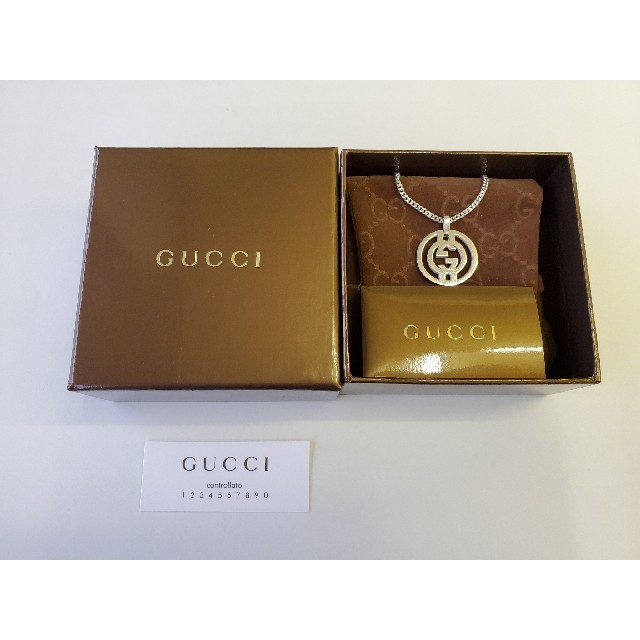Gucci - GUCCI スターリングシルバー ネックレスの通販 by masmi's shop