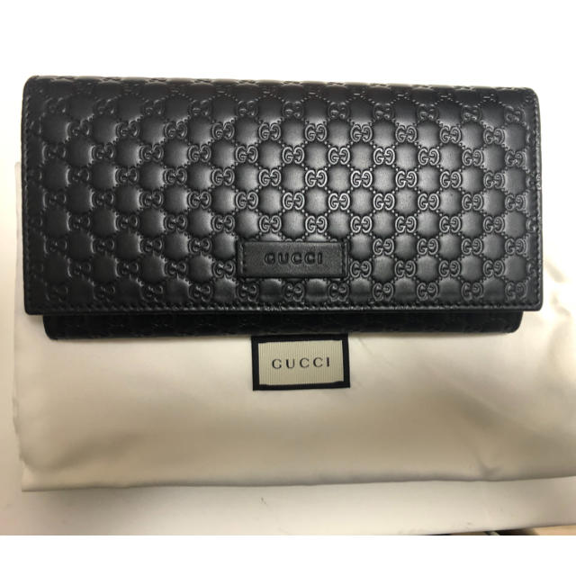 Gucci - gucci マイクログッチ　折りたたみ長財布　新品未使用の通販 by しん's shop