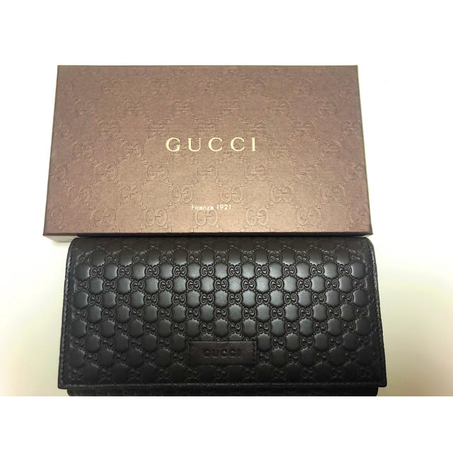 Gucci - GUCCI マイクログッチ　長財布新品未使用の通販 by しん's shop