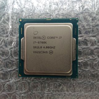 インテレクション(INTELECTION)のCPU Core i7 6700K(PCパーツ)