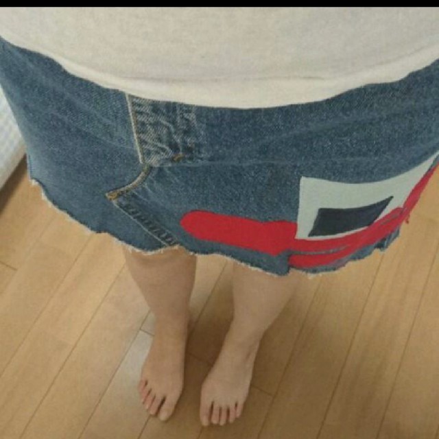 Levi's(リーバイス)の期間限定値下げ リーバイス×FLUKE OF MINORITY レディースのスカート(ミニスカート)の商品写真