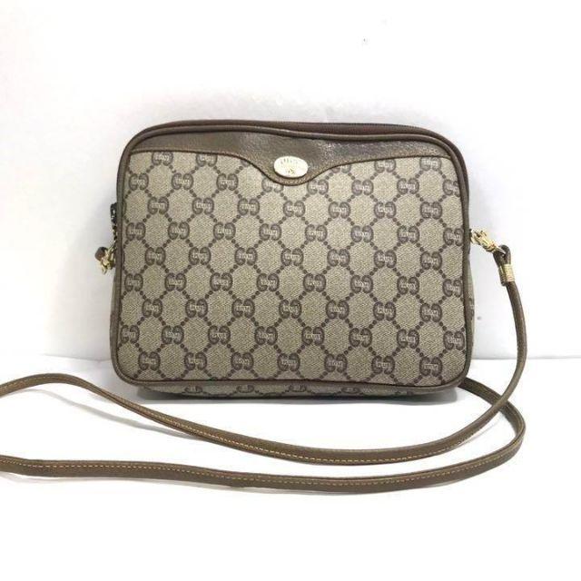 Gucci - 595 美品 GUCCI オールドグッチ プラス ショルダーバッグの通販 by フォローで期間限定割引中〜