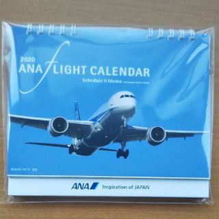 エーエヌエー(ゼンニッポンクウユ)(ANA(全日本空輸))のANA 全日空 卓上カレンダー2020  株主優待品(カレンダー/スケジュール)