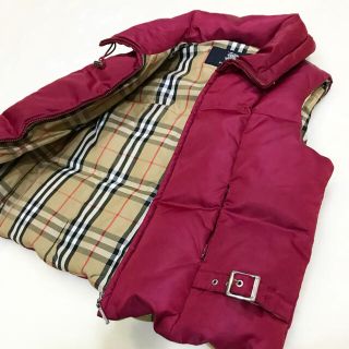 バーバリー(BURBERRY)の定価38000前後 バーバリー ダウン ベスト 130(ジャケット/上着)