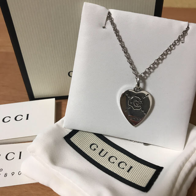 Gucci - 新品 GUCCI グッチ ネックレス ゴースト ハートの通販 by JKKK♪♪'s shop