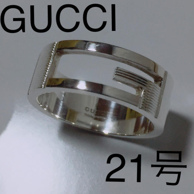 Gucci - GUCCI 21号　ブランデッドリング　の通販 by ラッパー購入's shop