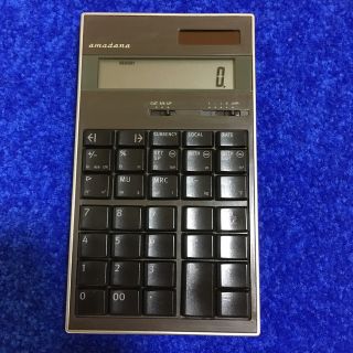 アマダナ(amadana)の電卓　amadana LC-504(日用品/生活雑貨)