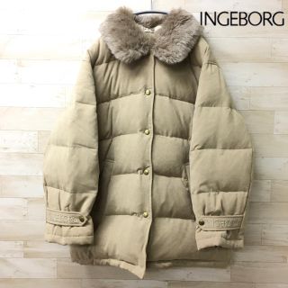 INGEBORG (インゲボルグ)　ファーダウンコート