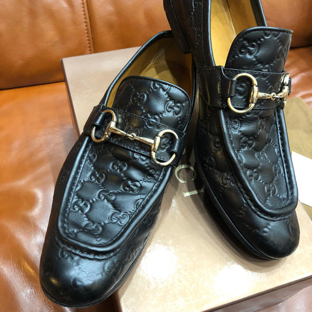 Gucci - GUCCI ドレスシューズ　ローファー　GG柄　41.5の通販 by とらすけ