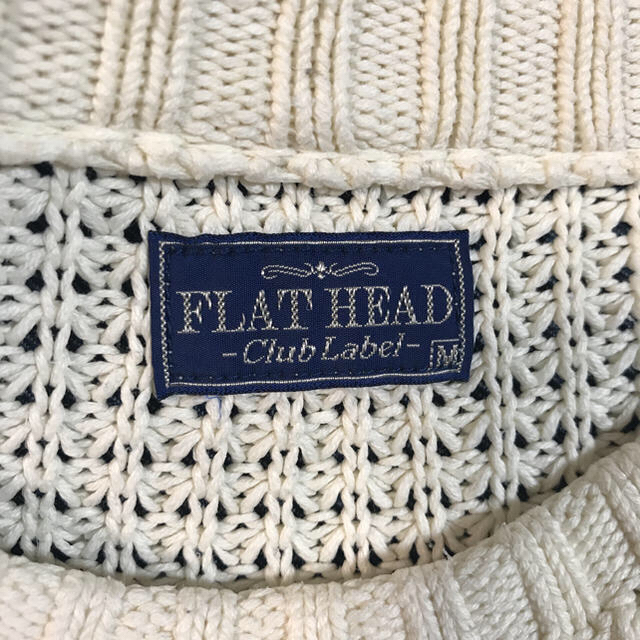 THE FLAT HEAD(フラットヘッド)の【アリゾナ様専用】フラットヘッド コットンニット セーター メンズのトップス(ニット/セーター)の商品写真