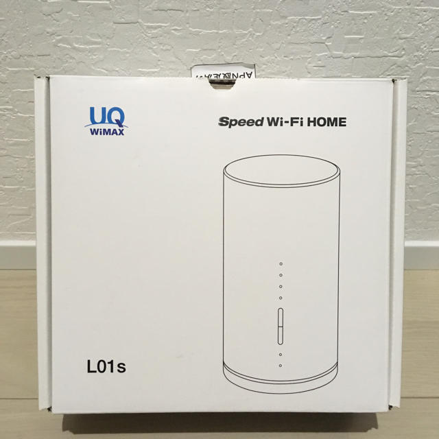 新品 未使用 UQ WiMAX Speed Wi-Fi HOME L01s スマホ/家電/カメラのPC/タブレット(PC周辺機器)の商品写真