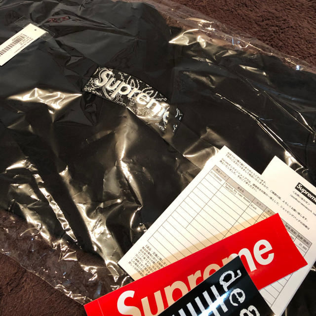 Supreme box logo L 黒　新品未使用