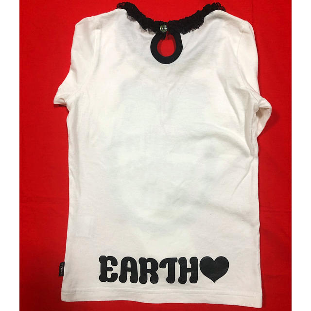 EARTHMAGIC(アースマジック)の美品!!EARTHMAGIC ロンＴ130 キッズ/ベビー/マタニティのキッズ服女の子用(90cm~)(Tシャツ/カットソー)の商品写真