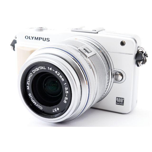 OLYMPUS - ✨WiFi対応！タッチパネル搭載✨オリンパス E-PM2 ホワイト