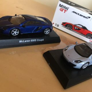 マクラーレン(Maclaren)の1/64スケール　McLaren 2セット　(ミニカー)